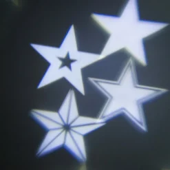 LED Leuchte Weiße Sterne D 7 cm