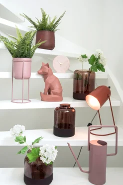 Leitmotiv Tischleuchte Enchant braun 30 x 12,5 x 20 cm