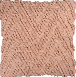 Linen & More Dekokissen Ace rosa 45 x 45 x 10 cm