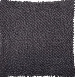 Linen & More Dekokissen Jumbo blau 45 x 45 cm