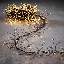 Luca Lighting Cluster-Lichterkette 1440 LEDs weiß 9 m