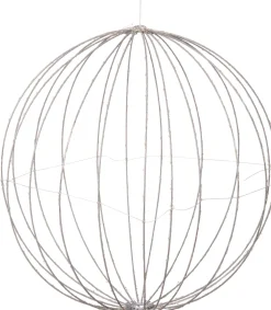 Luca Lighting Hängelampe Kugel mit 400 LEDs weißes Licht D 60 cm