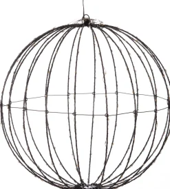 Luca Lighting Hängelampe Kugel mit 260 LEDs warmweiß D 40 cm