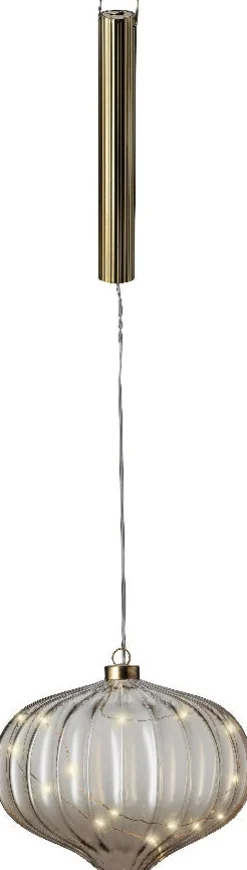 Lumineo Hängelampe Sofia mit Beleuchtung D 20 H 21 cm