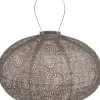 Lumiz Solarleuchte Paisley taupe D 40 H 27 cm