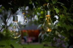 Luxform Solar-Glühbirne Gartenleuchte D 16,5 H7 cm