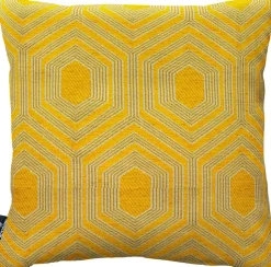 Madison Dekokissen Boston gelb 45 x 45 cm
