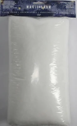 Magic Snow Kunstschnee-Decke weiß 100 x 100 cm