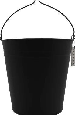 Maison Maison Zinkeimer D 23 H 22 cm schwarz