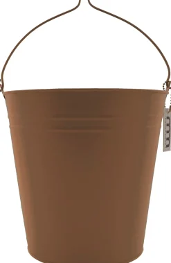 Maison Maison Zinkeimer D 23 H 22 cm braun