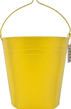 Maison Maison Zinkeimer gelb D 23 H 22 cm