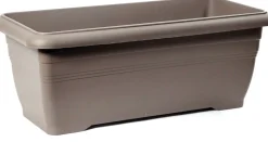 Mega Collections Balkonkasten Linea taupe 80 x 38 x 31 cm