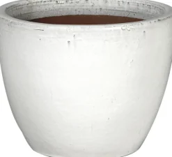 Mega Collections Blumentopf Lynne weiß D 40 H 33 cm