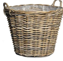 Mega Collections Pflanzkorb Lana natur D 50 H 40 cm