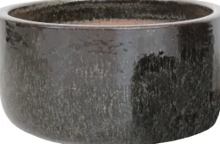 Mega Collections Pflanzschale Bowl braun D 38 H 20 cm