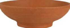 Mega Collections Pflanzschale Sparta Lekani braun D 30 H 10,5 cm