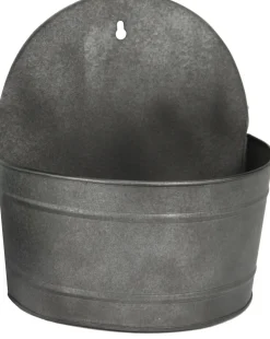 Mega Collections Wand-Blumentopf Buto schwarz 25 x 15 x 28 cm