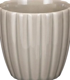 Mica Decorations Becher grau Pesca D 8,5 H 8 cm