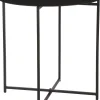 Mica Decorations Beistelltisch Mikki schwarz D 45 H 45 cm