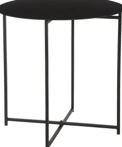 Mica Decorations Beistelltisch Mikki schwarz D 45 H 45 cm
