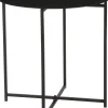 Mica Decorations Beistelltisch Mikki schwarz D 40 H 40 cm