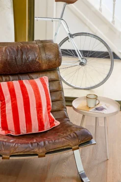 Mica Decorations Beistelltisch Flores beige D 42 H 49 cm