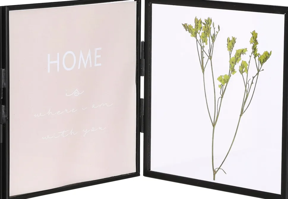 Mica Decorations Bilderrahmen Gloria schwarz 32 x 1,5 x 15,5 cm