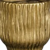 Mica Decorations Blumentopf Ponta gold D 9,5 H 10 cm
