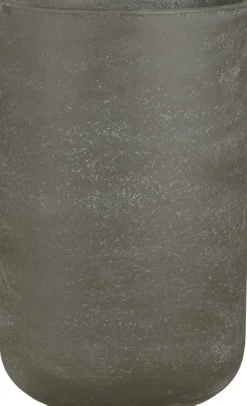 Mica Decorations Blumentopf Chess grau D 32 H 50 cm