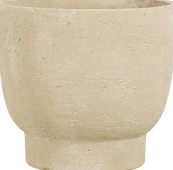 Mica Decorations Blumentopf Davy creme D 40 H 36 cm