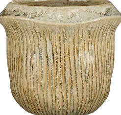 Mica Decorations Blumentopf Catona beige D 22 H 19 cm