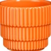 Mica Decorations Blumentopf Cella orange D 7,5 H 6 cm
