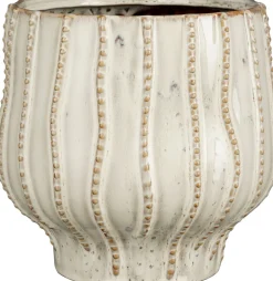 Mica Decorations Blumentopf Cathy weiß D 22 H 22 cm