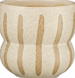 Mica Decorations Blumentopf Ibis crème D 13,5 H 13 cm