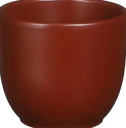 Mica Decorations Blumentopf Tusca D 7,5 H 6,5 cm dunkelbraun