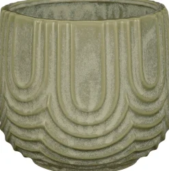 Mica Decorations Blumentopf Nila grün D 18 H 16 cm