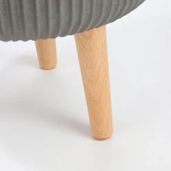 Mica Decorations Blumentopf mit Füßen Nuovo D 30,5 H 46 cm braun