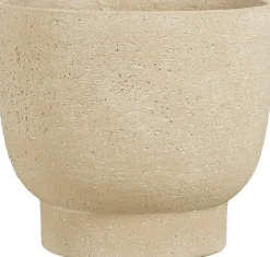 Mica Decorations Blumentopf Davy creme D 47 H 41 cm