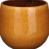 Mica Decorations Blumentopf Pablo gelb D 16 H 14 cm