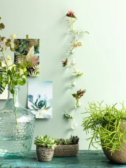 Mica Decorations Blumentopf Alma 28 x 15 x 21 cm grau