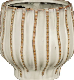 Mica Decorations Blumentopf Cathy weiß D 18 H 17 cm