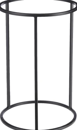 Mica Decorations Blumentopf-Ständer Pillar schwarz D 42 H 75 cm