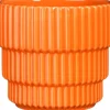 Mica Decorations Blumentopf Cella orange D 12 H 11 cm