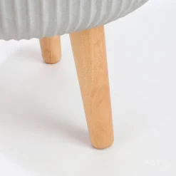 Mica Decorations Blumentopf mit Füßen Nuovo D 30,5 H 46 cm beige