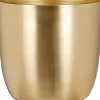 Mica Decorations Blumentopf Alano gold D 24,5 H 23,7 cm