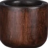 Mica Decorations Blumentopf Pyke braun D 19 H 16 cm