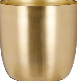 Mica Decorations Blumentopf Alano gold D 22 H 21 cm