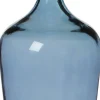 Mica Decorations Deko-Flasche Diego blau D 18 cm H 30 cm