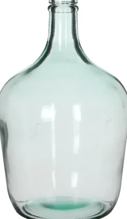 Mica Decorations Deko-Flasche Diego transparent D 18 cm H 30 cm