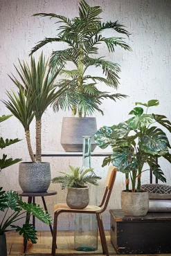 Mica Decorations Deko-Flasche Rioja transparent D 21 cm H 100 cm